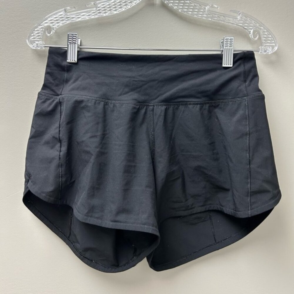 Lululemon Women’s Black Speed Up Shorts